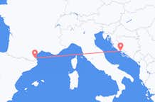 Flyg från Perpignan till Split