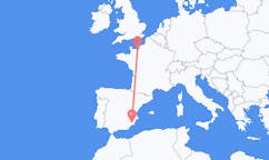 Flyreiser fra Deauville, Frankrike til Murcia, Spania