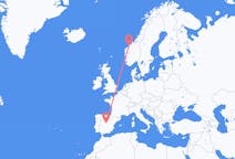 Flights from Madrid to Molde
