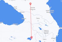 Flyrejser fra Mineralnye Vody, Rusland til Van, Tyrkiet