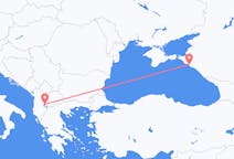 Fly fra Gelendzhik til Ohrid