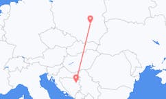 来自波斯尼亚和黑塞哥维那出发地 图兹拉目的地 波兰拉多姆的航班