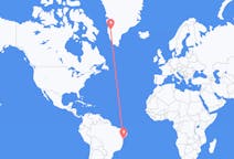 Flights from Salvador, Brazil to Kangerlussuaq, Greenland