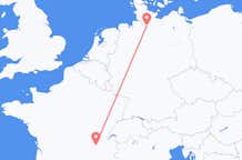 Flyrejser fra Lyon til Hamborg