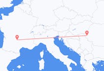 Fly fra Aurillac til Timișoara
