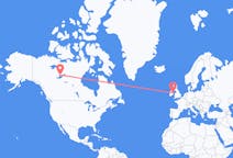 Flyrejser fra Gulkniv, Canada til Dublin, Irland