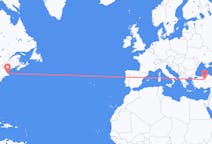 Flights from Boston, the United States to Ankara, Turkey