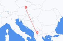 Flights from Ohrid to Vienna
