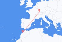 出发地 摩洛哥卡萨布兰卡目的地 瑞士巴塞尔的航班