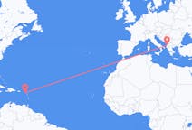 Flights from Saint Kitts to Tirana