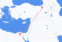 Flyg från Kairo till Erzurum