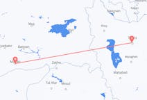 Loty z Tebriz, Iran z Mardin, Turcja