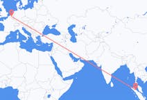 Flyg från Medan, Indonesien till Bryssel, Belgien