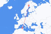Flights from Tébessa, Algeria to Luleå, Sweden