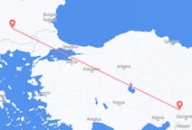 出发地 土耳其出发地 卡赫拉曼馬拉什目的地 保加利亚普罗夫迪夫的航班