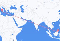 Flights from Tarakan, North Kalimantan, Indonesia to Palermo, Italy