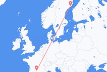 Flights from Rodez, France to Umeå, Sweden