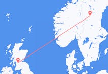 Fly fra Glasgow til Sveg