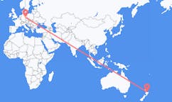 Flyg från Tauranga, Nya Zeeland till Leipzig, Tyskland