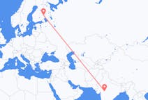 Flights from Indore, India to Joensuu, Finland