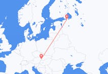 Flüge von Sankt Petersburg, Russland nach Preßburg, die Slowakei