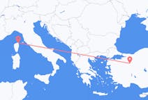 Vols depuis la ville d'Eskişehir vers la ville de Bastia