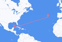 Flights from Cancún to Ponta Delgada