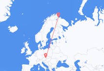 Vols de Kirkenes, Norvège pour la Vienne, Autriche