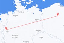 Flyg från Bydgoszcz, Polen till Düsseldorf, Tyskland