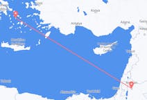 从安曼飞往Ano Syros的航班