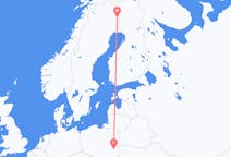 Flights from Lublin, Poland to Pajala, Sweden