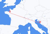 Flyrejser fra Zadar til Rennes