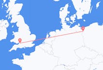 Flights from Szczecin, Poland to Bristol, the United Kingdom