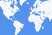 Flyrejser fra Florianópolis, Brasilien til Edinburgh, Skotland