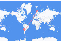 Flights from San Martín de los Andes, Argentina to Kiruna, Sweden