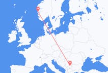 Flights from Niš, Serbia to Bergen, Norway