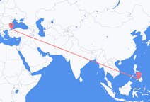 Flyreiser fra Ozamiz City, Filippinene til Istanbul, Tyrkia