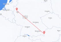 Flights from Salzburg in Austria to Düsseldorf in Germany