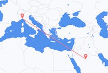 Flights from Ha il, Saudi Arabia to Genoa, Italy