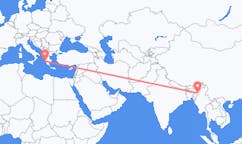 Flights from Imphal, India to Zakynthos Island, Greece