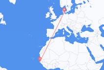 Flights from Ziguinchor, Senegal to Sønderborg, Denmark