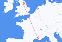Flights from Doncaster, England to Marseille, France