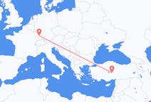 Flyreiser fra Nevsehir, Tyrkia til Strasbourg, Frankrike