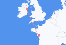 Flyg från La Rochelle, Frankrike till Dublin, Irland