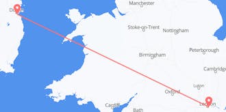 Flyrejser fra Storbritannien til Irland