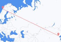 Flyg från Peking till Bodø