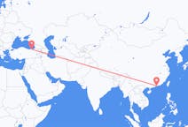 Flyreiser fra Shenzhen, til Trabzon