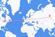 Flights from Toronto, Canada to Bratsk, Russia