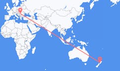 Flyg från Whanganui, Nya Zeeland till Timișoara, Rumänien