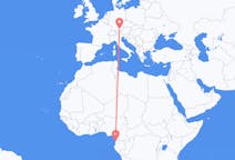 Flyreiser fra Bata, Ekvatorial-Guinea til München, Tyskland